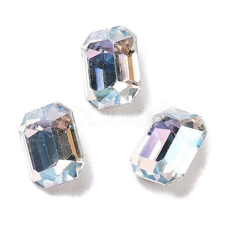 K9 Glass Rhinestone Cabochons GLAA-H034-07D-001TR-1
