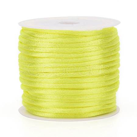 Nylon Satin Rattail Cords NWIR-L006-1mm-12-1