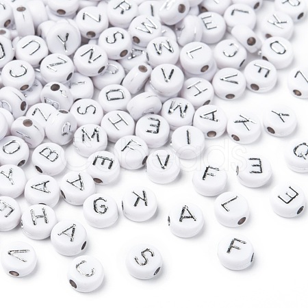 Plating Acrylic Beads PACR-Q112-07B-1