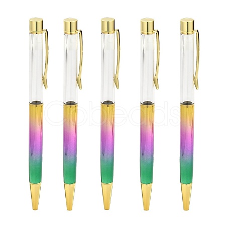 Creative Empty Tube Ballpoint Pens AJEW-L076-A01-1