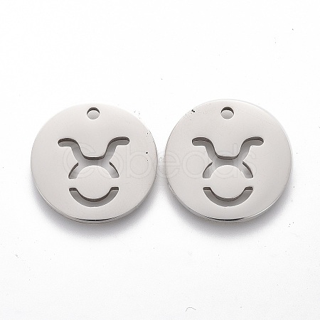 Tarnish Resistant 201 Stainless Steel Pendants LS-STAS-Z001-B-07P-1