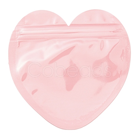 Heart Shaped Plastic Packaging Yin-yang Resealable Bags OPP-D003-02B-1