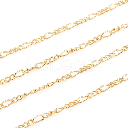 Brass Figaro Chain CHC-G012-04G-1