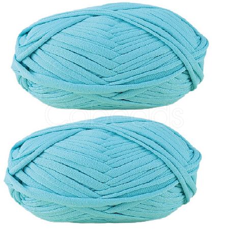 Super Bulky Polyester T-Shirt Cloth Strip Yarn OCOR-SZ0002-10E-1