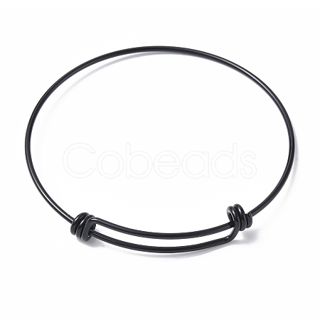 Adjustable 304 Stainless Steel Bangles Making MAK-F286-01EB-1