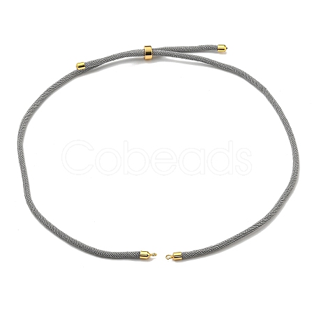 Nylon Cords Necklace Making AJEW-P116-03G-11-1