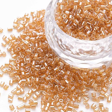 Glass Bugle Beads SEED-S032-11A-102B-1