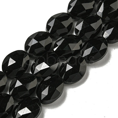 Natural Obsidian Beads Strands G-P544-D08-01-1