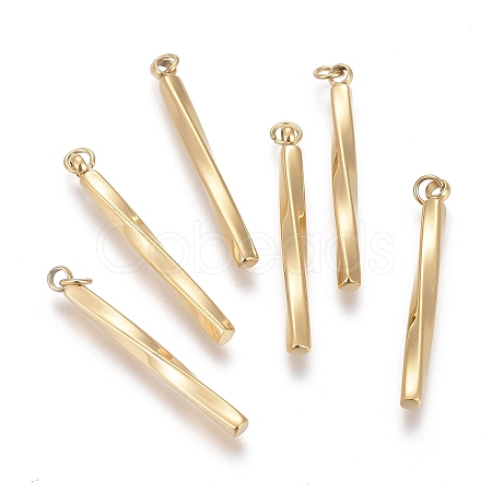 Ion Plating(IP) 304 Stainless Steel Pendants STAS-F256-021G-1