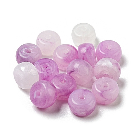 Opaque Acrylic Bead OACR-H037-03H-1