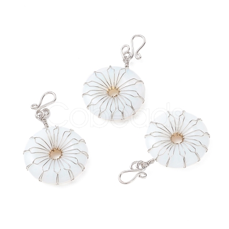 Opalite Big Pendants G-P459-01P-E-1