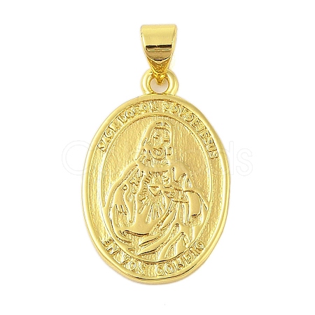 Rack Plating Brass Pendants X-KK-S380-42C-G-1