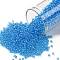 TOHO Round Seed Beads, Japanese Seed Beads, (104B) Transparent Luster Dark Aqua, 11/0, 2.2mm, Hole: 0.8mm, about 5555pcs/50g