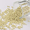 11/0 Grade A Baking Paint Glass Seed Beads, Round, Cornsilk, 2.3x1.5mm, Hole: 1mm, about 5300pcs/50g