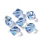 Acrylic Beads, Imitation Baroque Pearl Style, Nuggest, Cornflower Blue, 12x10.5x10.5mm, Hole: 1.3mm