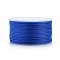 Polyester Braided Cords, for Jewelry Making Beading Crafting, Medium Blue, 2mm, about 21.87 yards(20m)/roll