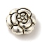 Tibetan Style Alloy Beads, Cadmium Free & Lead Free, Flower, Antique Silver, 11x5mm, Hole: 1.5mm