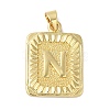 Rack Plating Brass Pendants KK-B092-42G-N-1
