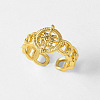 Ocean Brass Cuff Open Rings WGF4C63-01-2