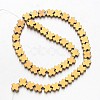 Electroplate Non-magnetic Synthetic Hematite Bead Strands G-F300-51-2