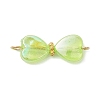 AB Color Transparent Acrylic Connector Charms PALLOY-JF04434-2