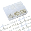 6 Styles Brass Bullet Clutch Bullet Clutch Earring Backs with Pad FIND-FS0003-08P-3