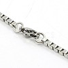 Tarnish Resistant 304 Stainless Steel Necklaces NJEW-F027-41-2.5mm-3