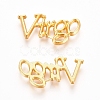 Golden Plated Alloy Cabochons PALLOY-WH0068-08I-1