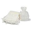 Organza Gift Bags with Lace OP-R034-10x14-04-1
