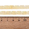 Transparent Crackle Glass Beads Strands GLAA-NH0001-04-A05-2