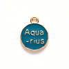 Alloy Enamel Pendants ENAM-S124-01A-05J-3