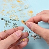 Waterproof Hot Stamping Stickers DIY-CJ0001-55-3