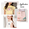 32Pcs 8 Colors Computerized Embroidery Cloth Self Adhesive Patches PATC-HS0001-07-6