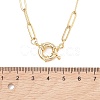 304 Stainless Steel Paperclip Chain Necklaces for Women NJEW-JN06034-01-4