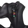 Brass Hoop Earrings EJEW-JE06970-01-3