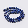 Natural Imperial Jasper Beads Strands G-I122-8mm-06-3