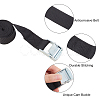 4Pcs 2 Colors Nylon Fixed Strap AJEW-GA0003-50-4