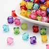 Transparent Acrylic Beads TACR-S111-8mm-M-1