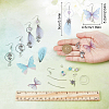 SUNNYCLUE DIY Fairy Butterfly Earring Making Kits DIY-SC0020-18-3