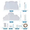 DIY Silicone Hangtag Molds Kits DIY-TA0008-41-8