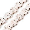 Synthetic Turquoise Beads Strands UNKW-T001-09-4