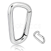 925 Sterling Silver Spring Gate Rings STER-BC0004-35P-1