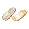 Natural Yellow Shell Pendants SHEL-N026-160B-3