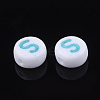 Initial Acrylic Beads OACR-E001-20S-2
