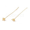 Brass Flower Head Pins FIND-B009-03G-1