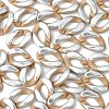 100Pcs Acrylic Linking Rings SACR-CJ0001-35S-3
