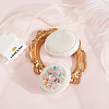 Oval Shape Velvet Rings Storage Gift Boxes CON-WH20001-06A-4