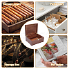 Wood Trinket Storage Boxes CON-WH0107-128-5