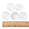 Transparent Glass Cabochons GGLA-R026-35mm-5