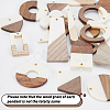 Earring Making Kits RESI-OC0001-25-4